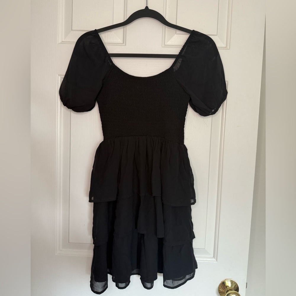 Hollister Black Flowy Dress - Picture 2 of 3